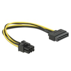 Delock Strømkabel 21cm